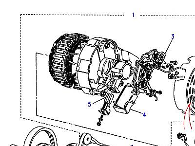 G07035 ГЕНЕРАТОР  Defender (L316)