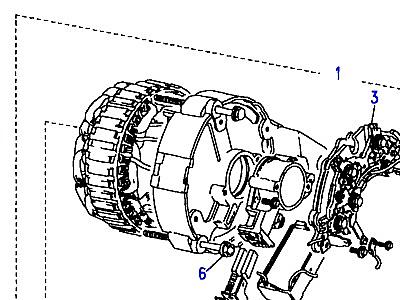 G07045 ГЕНЕРАТОР  Defender (L316)