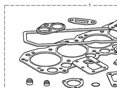 G07130 GASKETS  Defender (L316)
