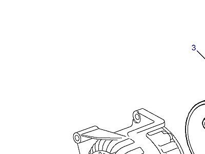 G08020 ALTERNATOR PULLEY  Defender (L316)