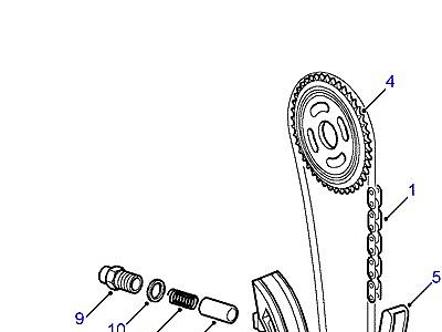 G08065 CRANKSHAFT TIMING CHAIN  Defender (L316)