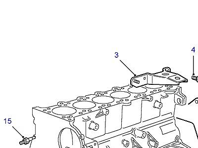 G08080 CYLINDER BLOCK COMPONENTS  Defender (L316)