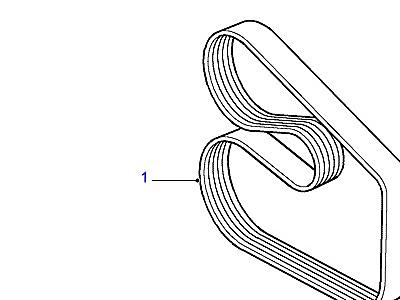 G08100 DRIVE BELT  Defender (L316)
