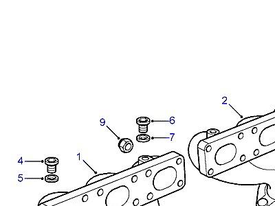 G08110 ВЫПУСКНОЙ КОЛЛЕКТОР  Defender (L316)