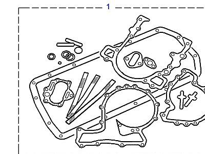 G08130 GASKET KITS  Defender (L316)
