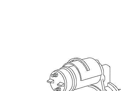 G08165 STARTER MOTOR FIXINGS  Defender (L316)
