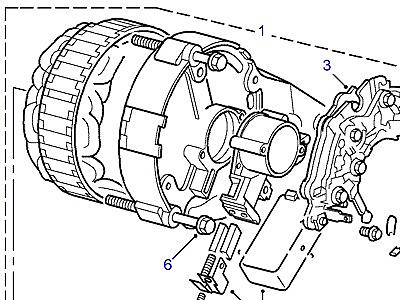 G09035 ГЕНЕРАТОР  Defender (L316)