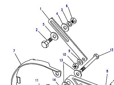 G09040 ALTERNATOR FIXINGS  Defender (L316)