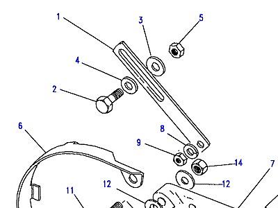 G09045 ALTERNATOR FIXINGS  Defender (L316)
