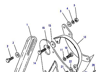 G09050 ALTERNATOR FIXINGS  Defender (L316)