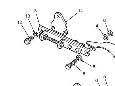 G09060 ОПОРЫ ГЕНЕРАТОРА  Defender (L316)
