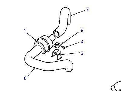 G09095 BREATHER SYSTEM  Defender (L316)