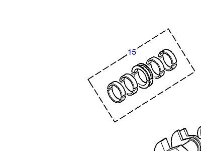 G09140 CRANKSHAFT & BEARINGS  Defender (L316)