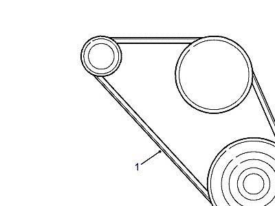 G09175 DRIVE BELT  Defender (L316)