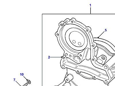 G09220 FRONT COVER  Defender (L316)