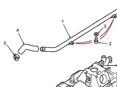 G09250 INLET MANIFOLD - COMPONENTS  Defender (L316)