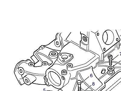 G09255 INLET MANIFOLD-GASKET  Defender (L316)