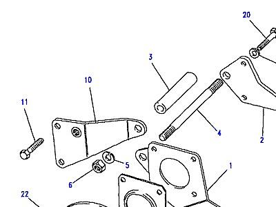 G09275 POWER STEERING MOUNTINGS  Defender (L316)