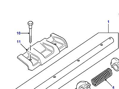 G09295 ROCKER SHAFT  Defender (L316)