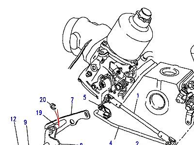 G09325 THROTTLE LINKAGE-SU  Defender (L316)