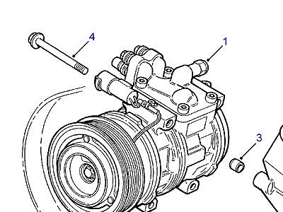 G10005 СИСТЕМА КОНДИЦИОНИРОВАНИЯ COMPRESSOR  Defender (L316)