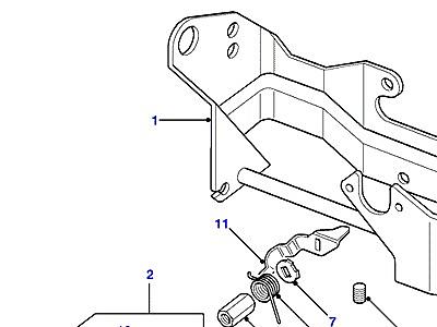 G10140 THROTTLE LINKAGE  Defender (L316)