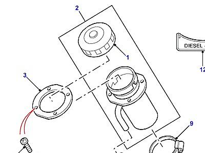 I02160 FUEL FILLER-TO (V) AA259678  Defender (L316)