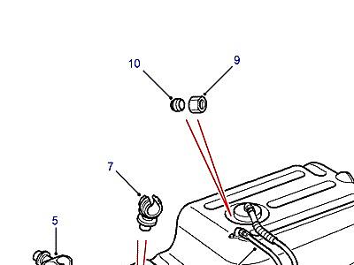 I02215 FUEL PIPES  Defender (L316)