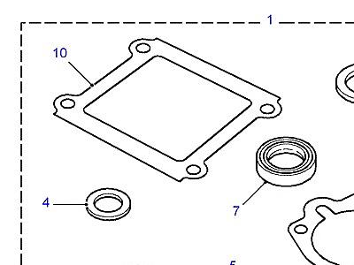 J01030 GASKET KIT  Defender (L316)
