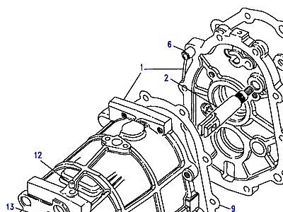 J01040 GEARCASE  Defender (L316)
