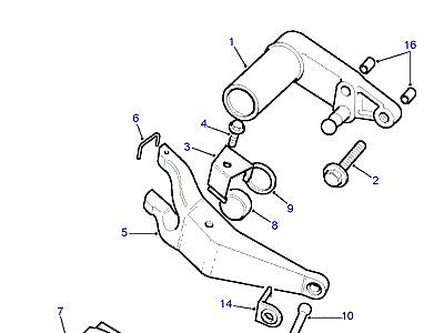J03030 CLUTCH RELEASE MECHANISM  Defender (L316)