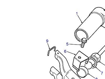 J03045 CLUTCH RELEASE MECHANISM  Defender (L316)