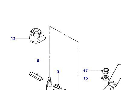 J03065 GEARCHANGE & LEVER  Defender (L316)