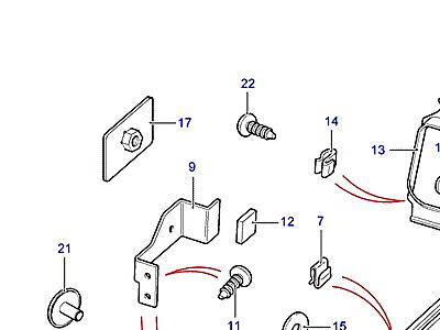 K01025 BODY TRIM  Defender (L316)
