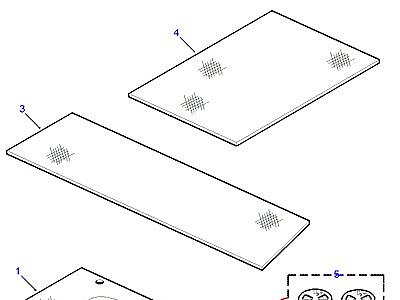 K01060 CHEQUER PLATES-INTERIOR  Defender (L316)