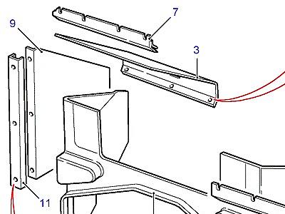 K01095 DASH TRIM  Defender (L316)