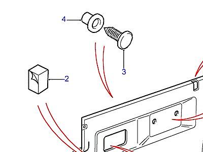 K01115 FRONT DOOR CASING-LESS SPEAKER APERTURE-FROM (V) AA271215  Defender (L316)