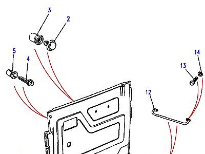 K01120 FRONT DOOR CASING-LESS SPEAKER APERTURE-FROM (V) AA271215  Defender (L316)