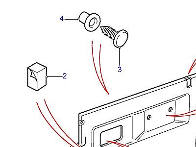 K01125 FRONT DOOR CASING-WITH SPEAKER APERTURE  Defender (L316)