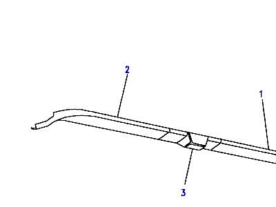 K01225 TRIM PANEL - ROOF  Defender (L316)