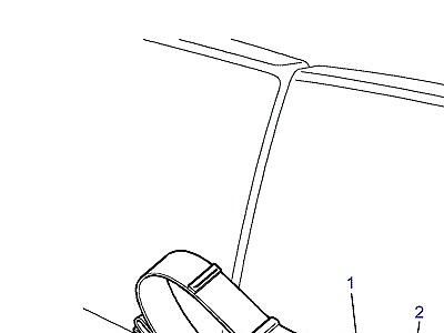N01025 CENTRE FRONT SEAT BELT В СБОРЕ -TO (V) WA138479  Defender (L316)