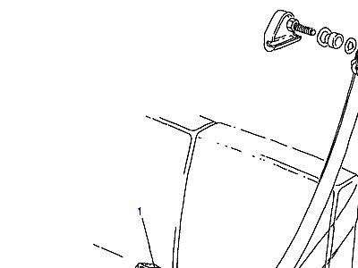 N01055 FRONT SEATBELT В СБОРЕ -EXCEPT LENGTH HOOD-TO (V) 87MY  Defender (L316)