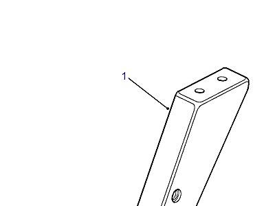 N01085 FRONT SEATS-SHOULDER ANCHORAGE  Defender (L316)