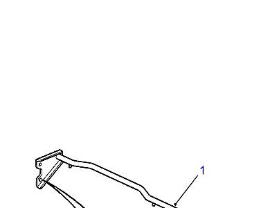 N02080 REAR-GRAB RAIL  Defender (L316)