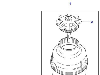 P01030 POWER STEERING RESERVOIR-PLASTIC  Defender (L316)