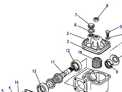 P01035 SECTOR SHAFT & WORM & VALVE-GEMMER  Defender (L316)