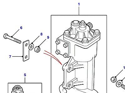P01055 STEERING BOX-MANUAL-GEMMER  Defender (L316)