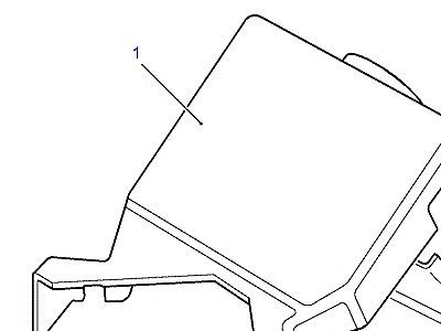 P02005 КОЖУХ РУЛЕВОЙ КОЛОНКИ  Defender (L316)