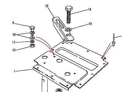 Q02005 SPARE WHEEL-BONNET-BAR TYPE  Defender (L316)