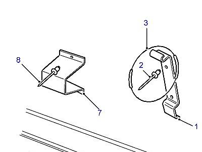Q02055 TOOL STOWAGE  Defender (L316)